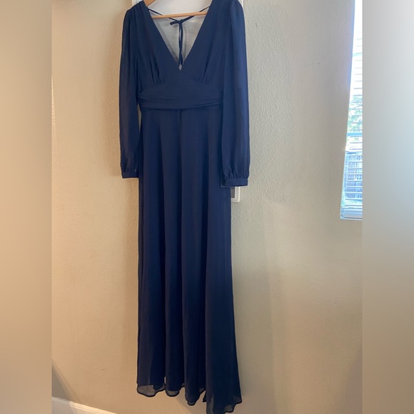 Lulu’s Love You So Long Sleeve Maxi Dress Size Small - Picture 7 of 15